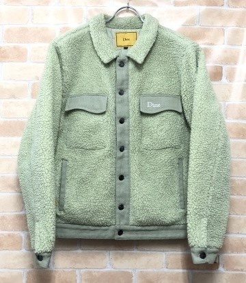 Dime ダイム ボアフリースジャケット ライトグリーン M 111436723#4拍卖