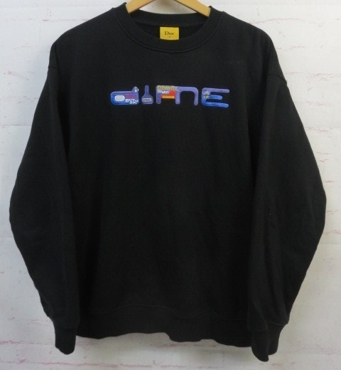 Dime ダイム トレーナー CA59648 ブラック M 【並行輸入品】 991881125#2拍卖