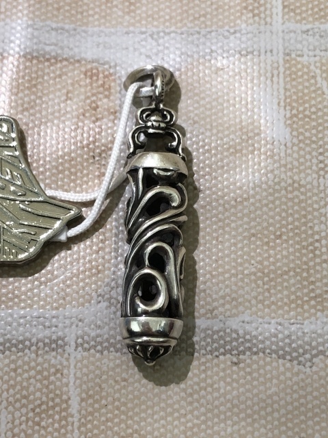 CHROME HEARTS クロムハーツ ROLLER ローラーペンダントトップ フェイクバスターズ鑑定済 111434783#1拍卖