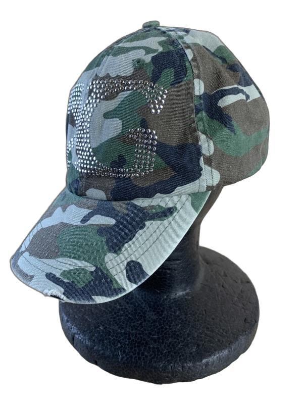 X-girl エックスガール キャップ 迷彩 グリーン ONE SIZE 44847155#5拍卖