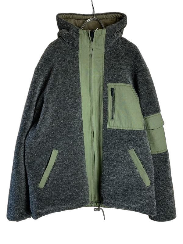 RADIALL ラディアル WALKING DOG ミリタリージャケット ウールジャケット RAD-17AW-JK017 オリーブ M 44846805#2拍卖