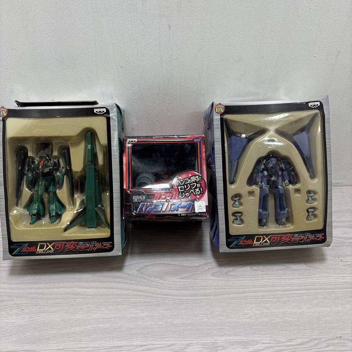 SF203 機動戦士 ガンダム DX 可変モビルアーマー シャアザク ハンコバズーカ 当時物 PMX-000 MESSALA ORX-005 GAPLANT レア 希少 非売品 拍卖