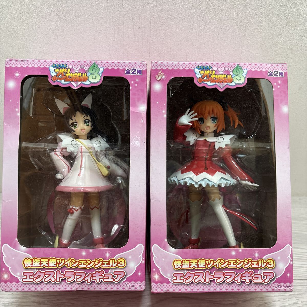 SF205 快盗天使ツインエンジェル3 エクストラフィギュア 全2種セット フィギュア 葉月クルミ 水無月遥 未開封 SEGA セガ 非売品 拍卖