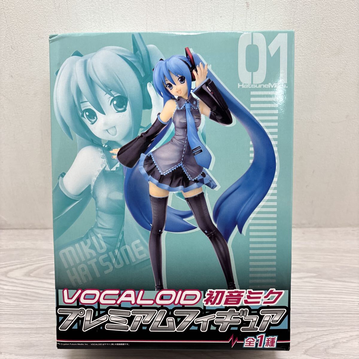 SF211 VOCALOID 初音ミク プレミアムフィギュア 全1種 初期 フィギュア キャラクター ボーカル シリーズ01 セガ SEGA 非売品 レア拍卖