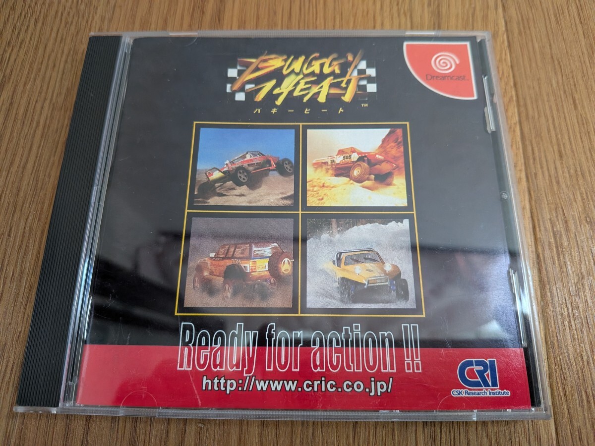 DCドリキャスソフト バギーヒート 帯有りBUGGY HEAT ドリームキャスト拍卖