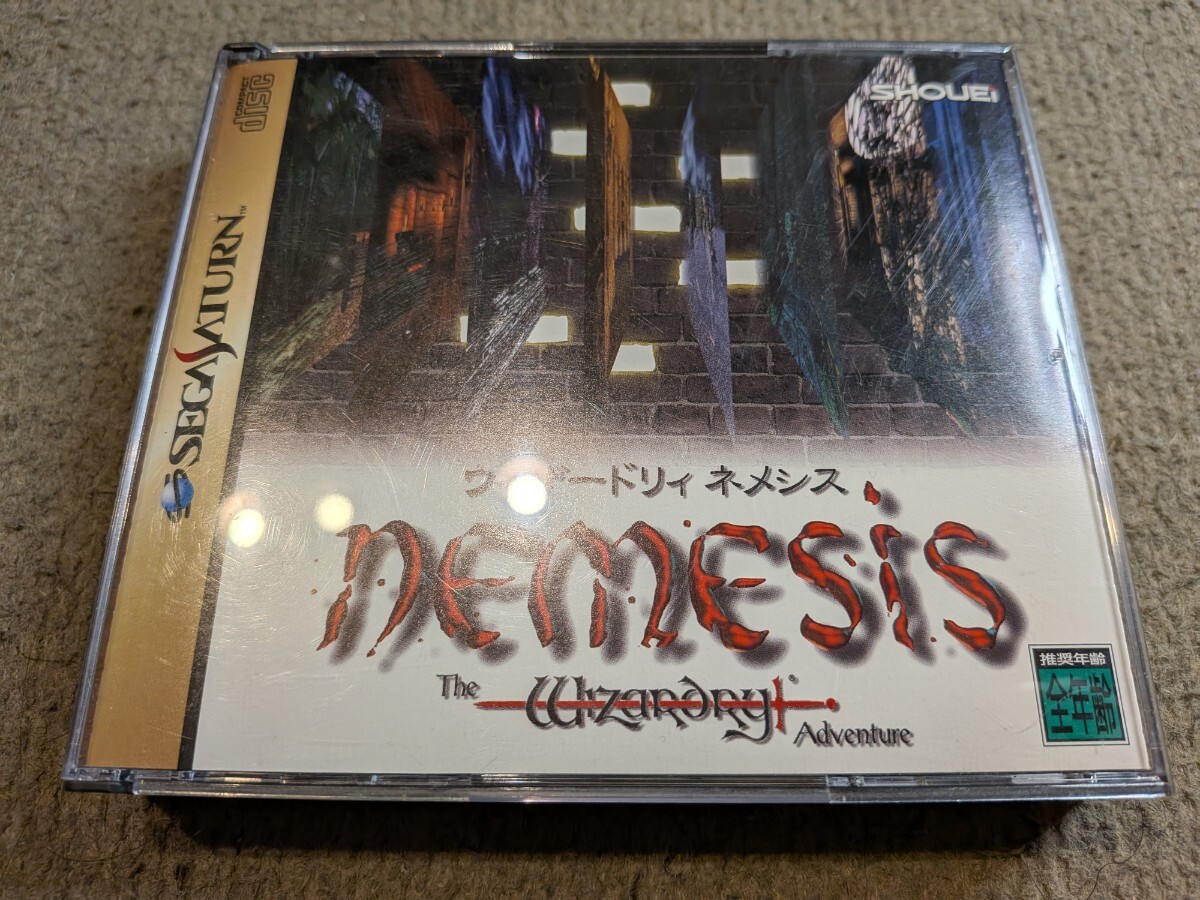 SS セガサターンソフト ウィザードリィネメシス 帯有り ショウヘイシステム拍卖