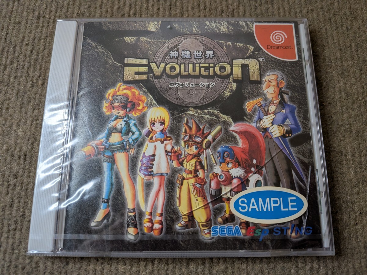 DC ドリキャスソフト 神機世界エヴォリューション サンプル版 セガ ドリームキャスト拍卖