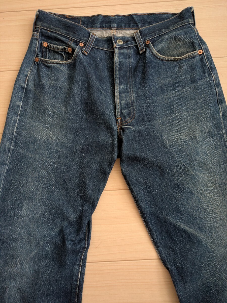 90sリーバイス501BIG E/バレンシア工場製 1960年代 LEVI'S 501 W31/ L36 米国製110周年限定 アメリカ/USA製 555BigE拍卖