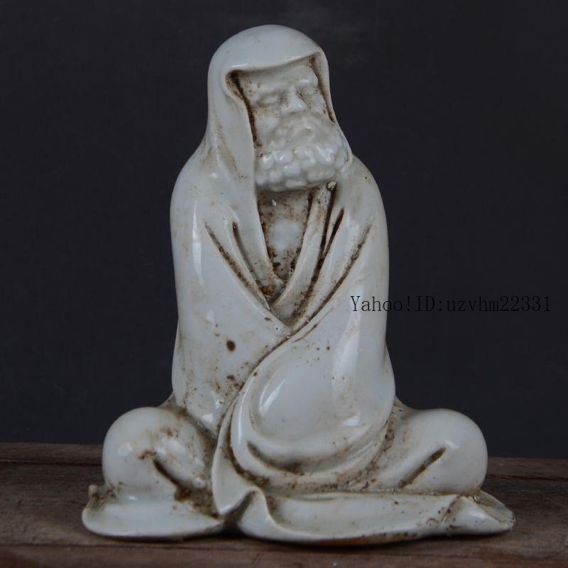 達磨の彫刻の置物 工芸品 美術品拍卖