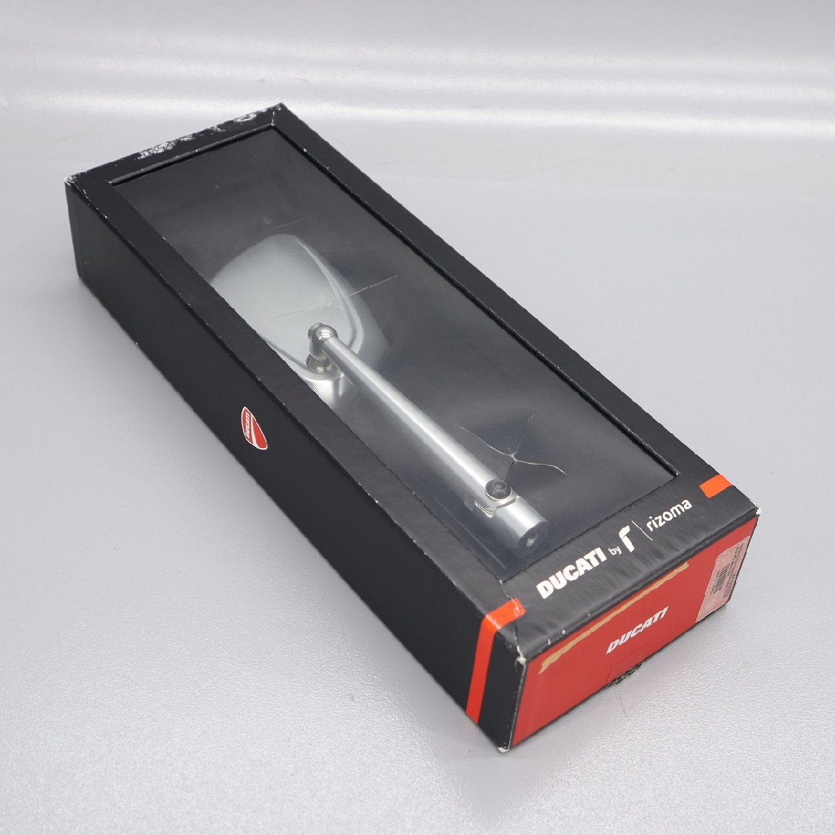 DUCATI 純正オプション Rizoma リゾマ アルミ リアビューミラー 96880531AB (ハイパーストラーダ939/SP) 251013DM0065拍卖