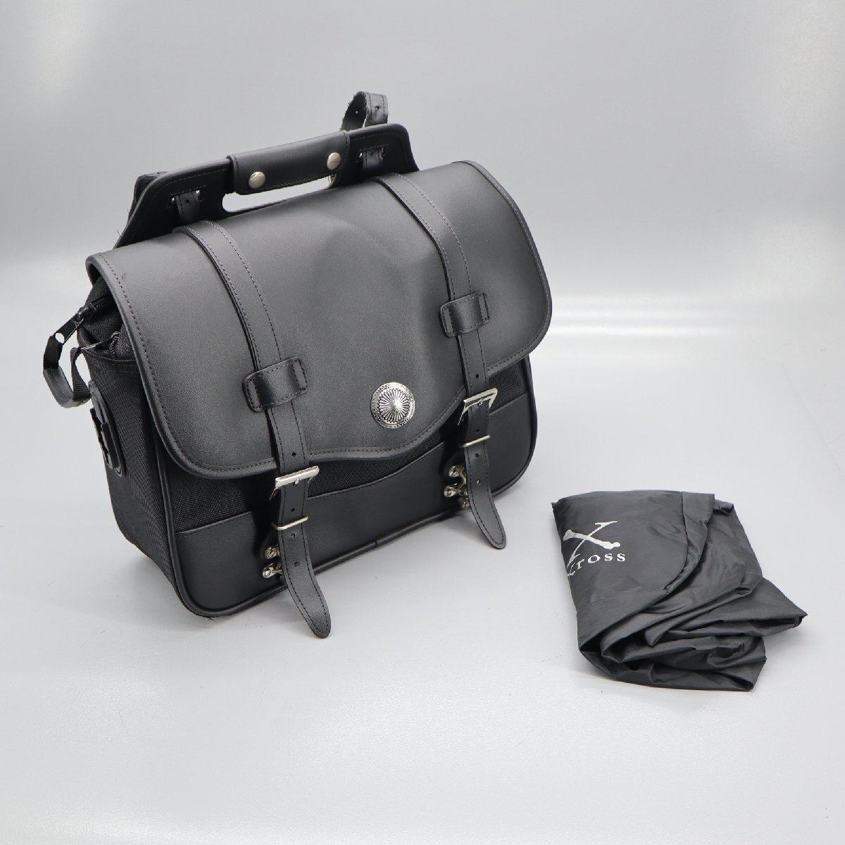Xross クロス サドルバッグ サイドバッグ (ハーレー アメリカン クラシック 等) 250822BD0313拍卖
