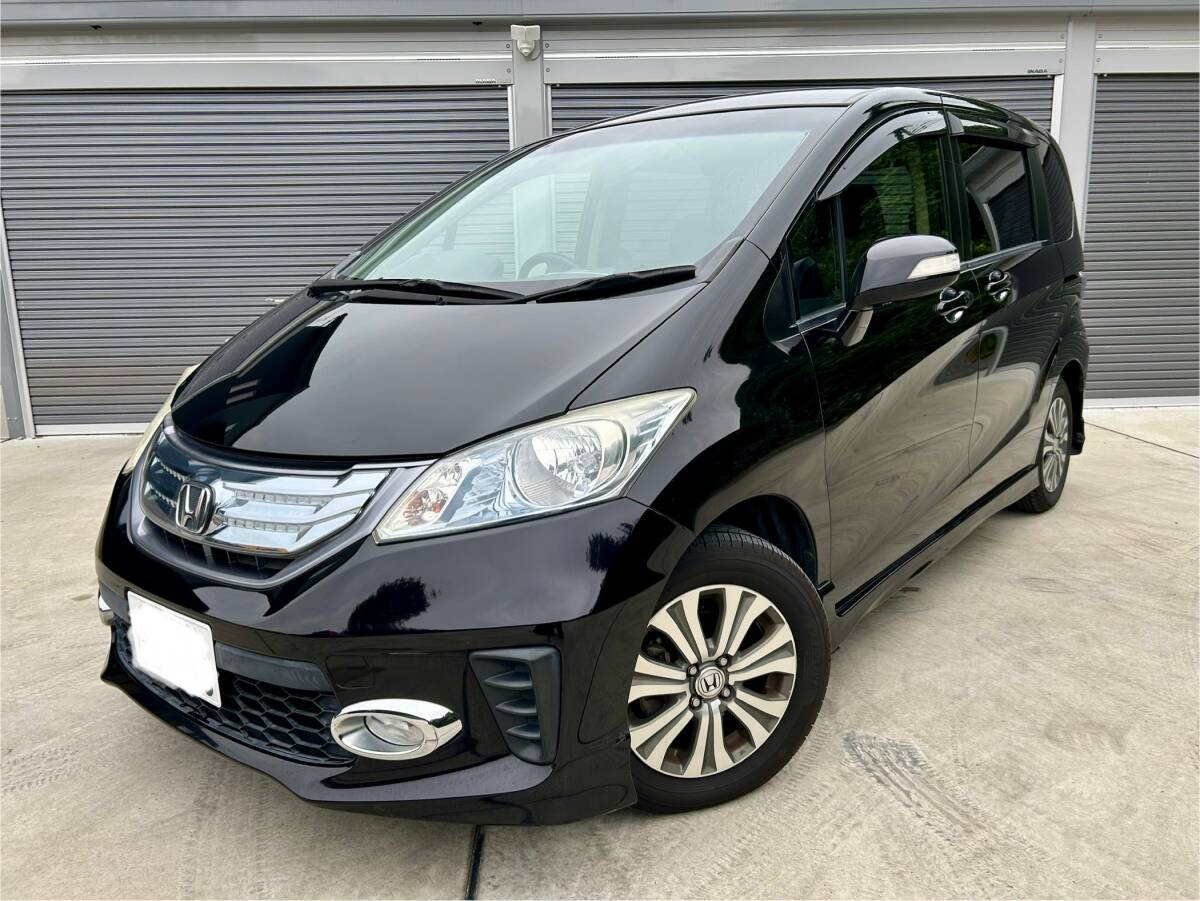 フリードハイブリッド ジャストセレクション 平成24年式 車検は令和9年3月まで!両側パワースライドドア 人気の6人乗り拍卖