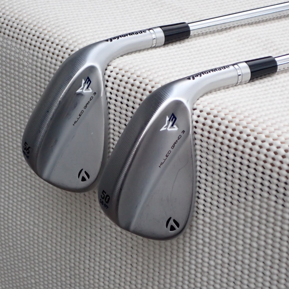 MILLED GRIND3 50度-09 / 56度-14 NS PRO MODUS3 TOUR 105 (S) ウェッジ 2本セット (テーラーメイド MG3) AW/SW まとめ売り拍卖