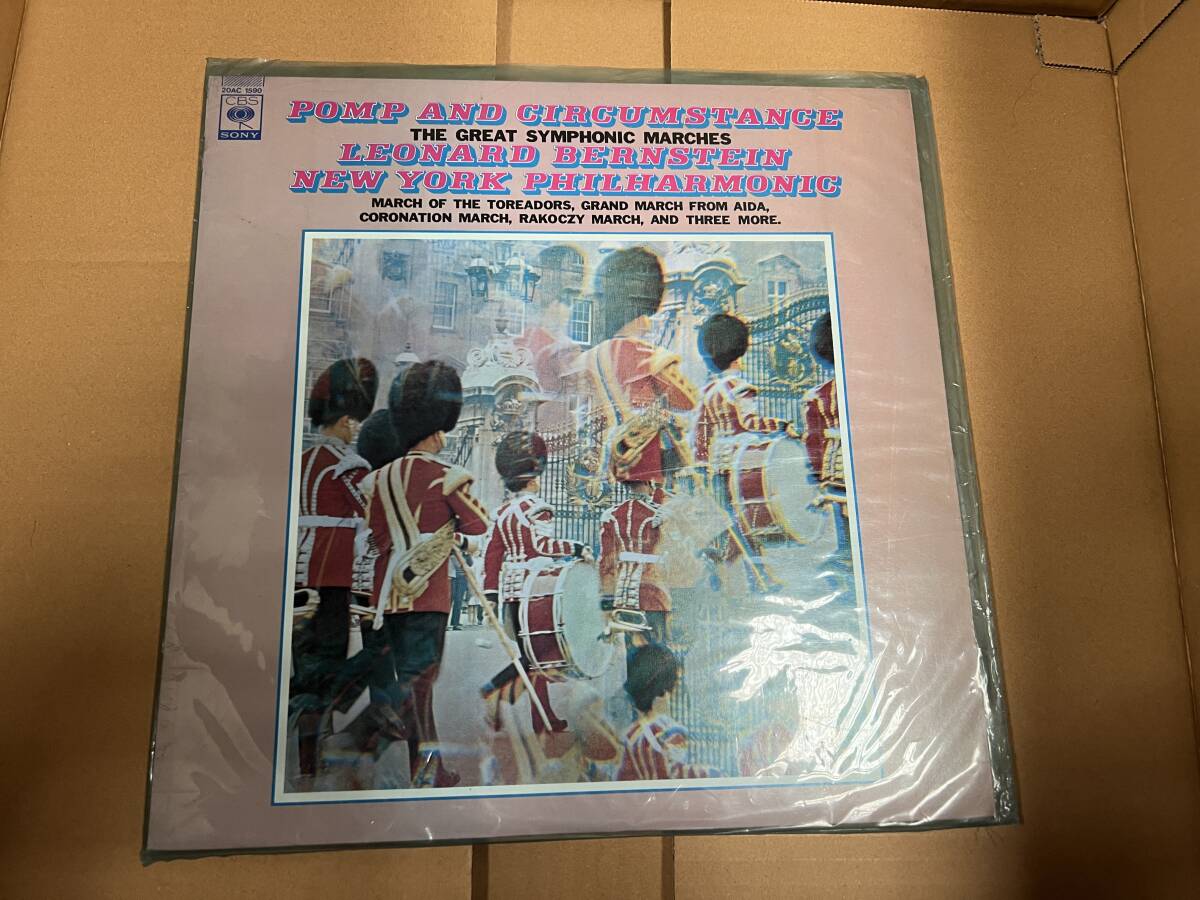 【レコード】レナード・バーンスタイン クラシカル・マーチ名曲集拍卖