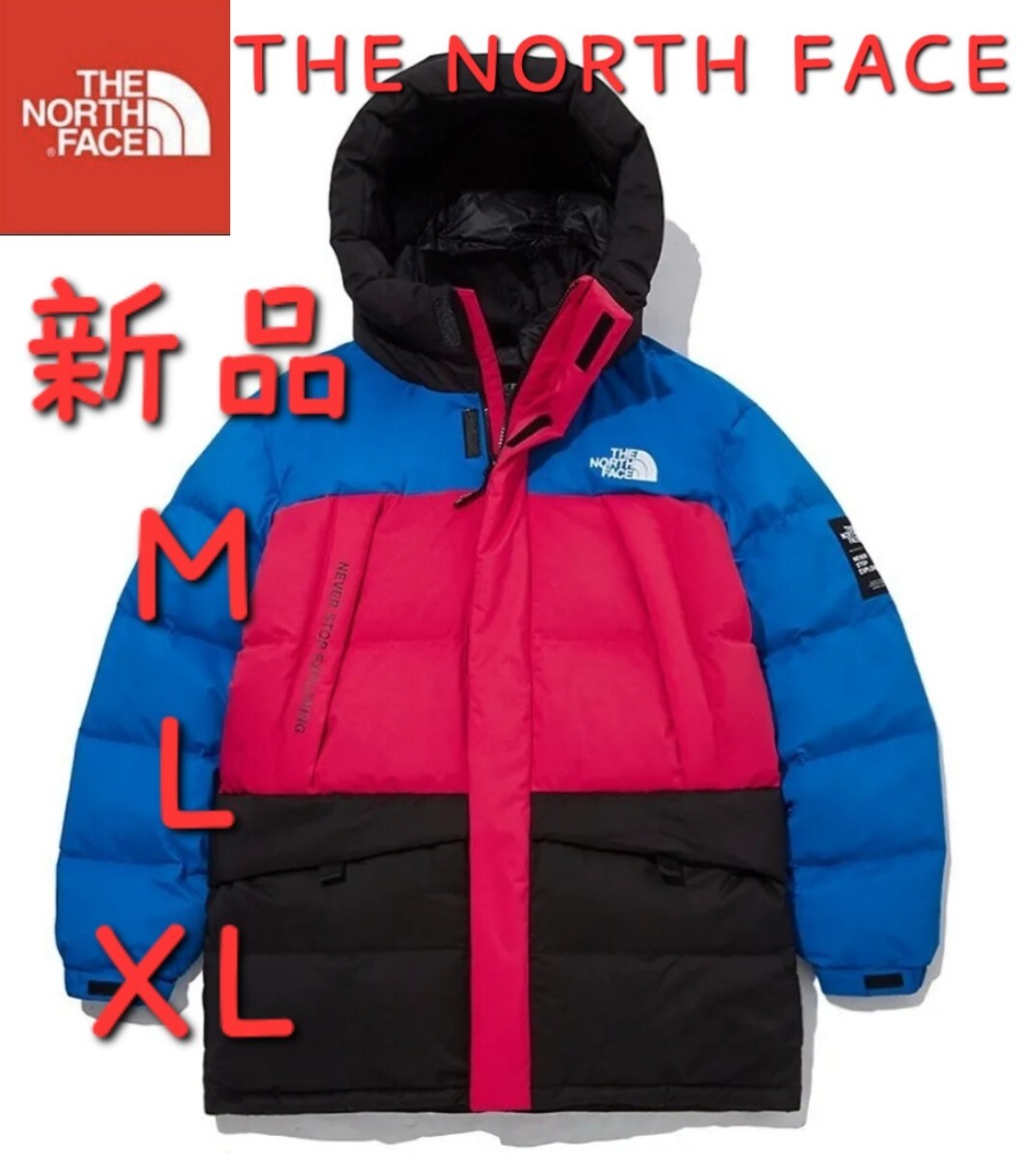 THE NORTH FACE ノースフェイス ダウンジャケット 希少 海外限定 新品未使用 軽量 ロゴ L拍卖