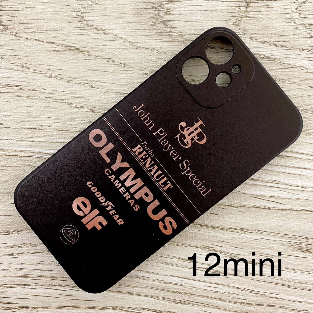 JPS ロータス iPhone 12 mini ケース F1 Lotus ルノー 98T アイルトン・セナ スマホ拍卖