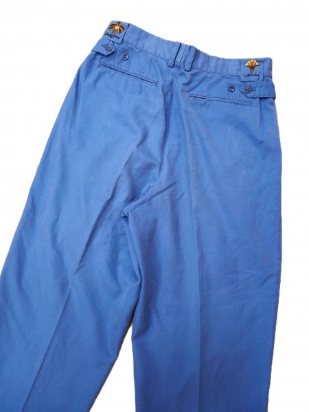 CASTELBAJAC カステルバジャッ ★ スラックス・パンツ・ボトムスク ★ ブルーグレー・刺しゅう入り拍卖