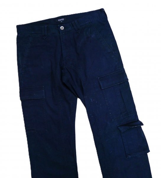 Burberry バーバリー ブラックレーベル ★ カーゴパンツ・ボトムス ★ ブラック・ホースマーク刺しゅう入り拍卖