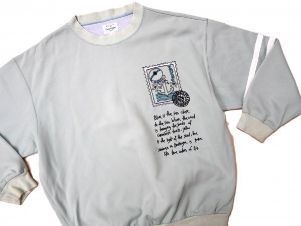 CASTELBAJAC カステルバジャック ★ トレーナー ★ ライトグリーン・アップリケ・ロゴ刺しゅう入り拍卖