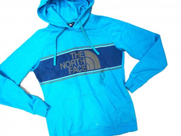THE NORTH FACE ザ・ノースフェイス ★ パーカー ★ グリーン・ロゴプリント入り拍卖