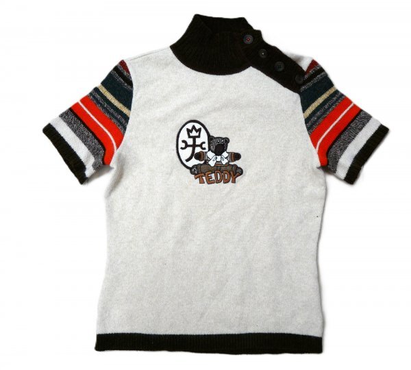 CASTELBAJAC カステルバジャック ★ セーター ★ ベージュ・ロゴとロゴマーク入り拍卖