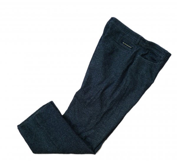 Burberry GOLF バーバリー ゴルフ ★ 厚手 パンツ・ボトムス ★ グレー・ロゴラベル付き拍卖