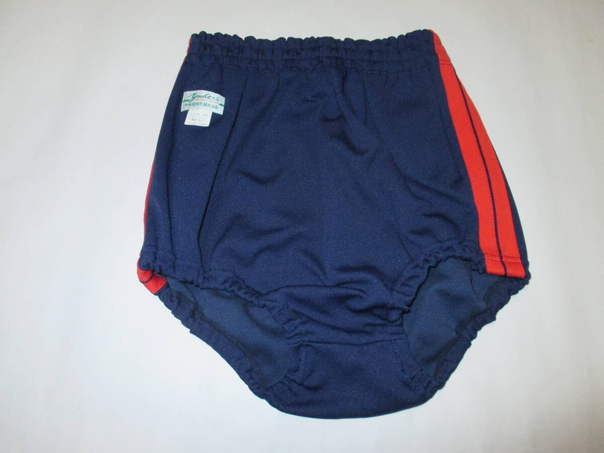 YACHT 富士ヨット ブルマー 紺色 赤ライン LLサイズ拍卖
