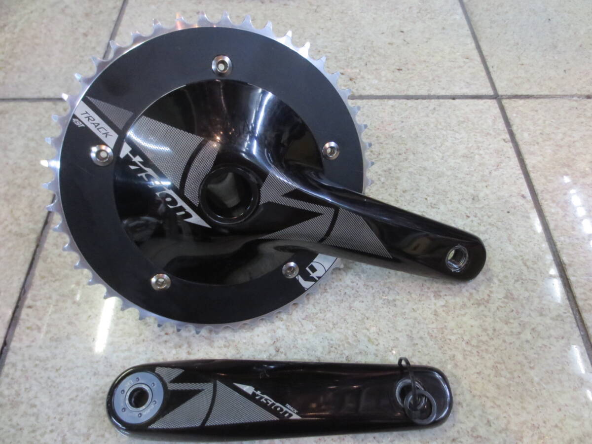 Vision(ビジョン)NS TRACK(エヌエストラック) クランクセット ピスト拍卖