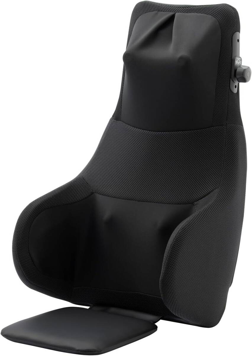 802083  スライヴ シートマッサージャー 「3パターンのモミ方でアプローチ、指圧のような本格マッサージ」 MD-8690 ブラック拍卖