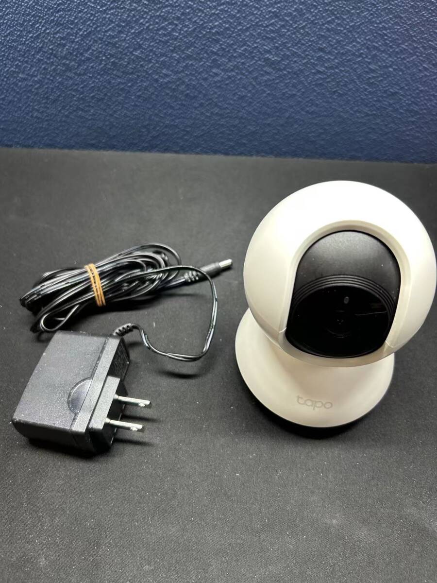 802123 TP-Link ネットワークWi-Fiカメラ ペットカメラ Tapo C200 (本体とアタブターのみ) ランダム発送拍卖