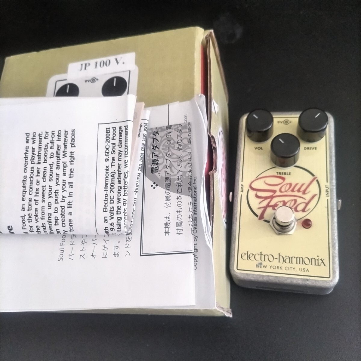 electro-harmonix エレクトロハーモニクス Soul Food KLON Centaur ケンタウロス エレハモ拍卖