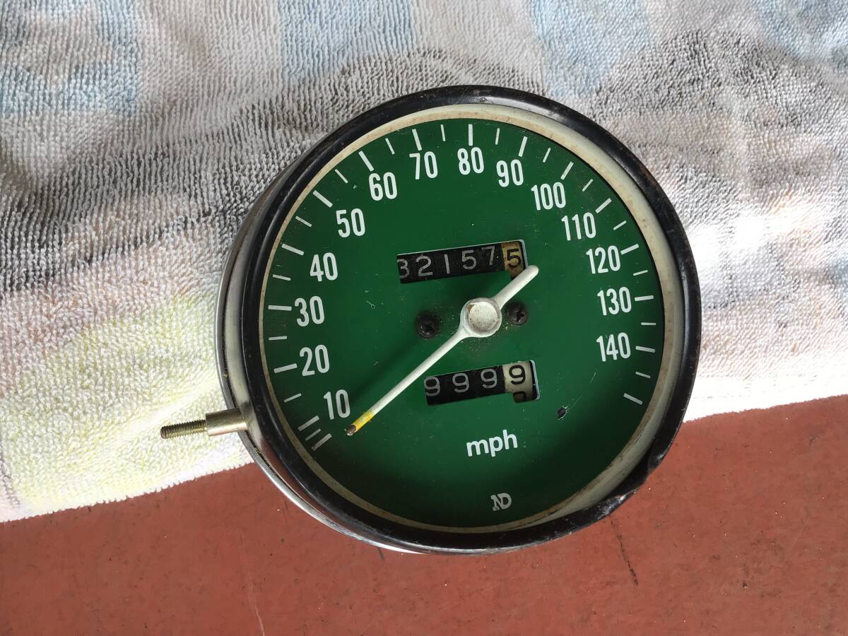 ホンダ CB750 K6? F2? スピードメーター グリーンパネル マイル ジャンク ( 検、CB750F CB400F )拍卖