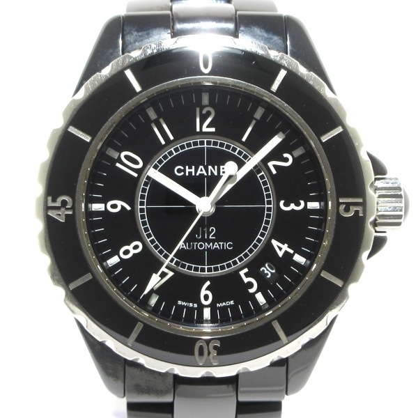 CHANEL(シャネル) 腕時計 J12 H0685 ボーイズ 38mm/ブラックセラミック/旧型 黒拍卖