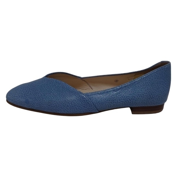 リーガル REGAL フラットシューズ 23.5 - レザー ライトブルー レディース 靴拍卖