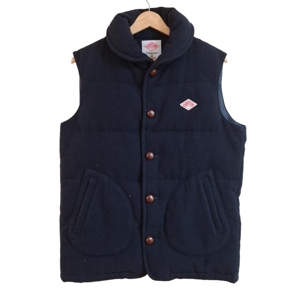 ダントン DANTON ダウンベスト サイズ42 L - ネイビー メンズ 冬 ジャケット拍卖