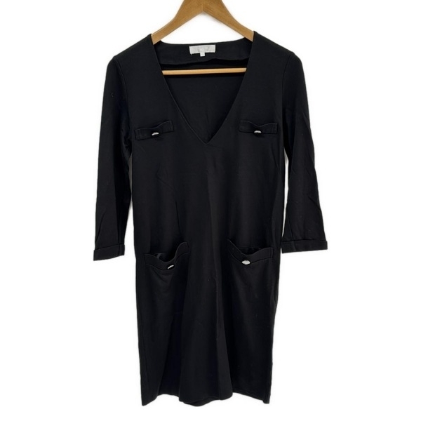 ジユウク 自由区/jiyuku サイズ38 M - 黒 レディース 長袖/ひざ丈 美品 ワンピース拍卖