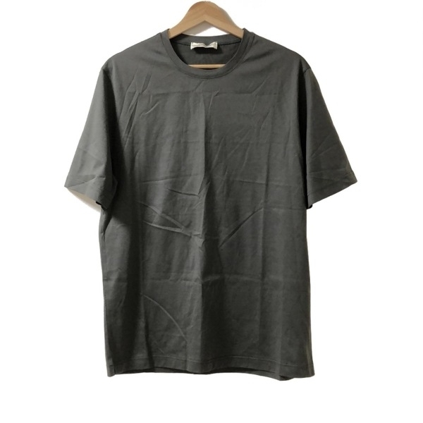 フィリッポデローレンティス Filippo De Laurentiis 半袖Tシャツ サイズ50 XL - カーキ レディース クルーネック 美品 トップス拍卖