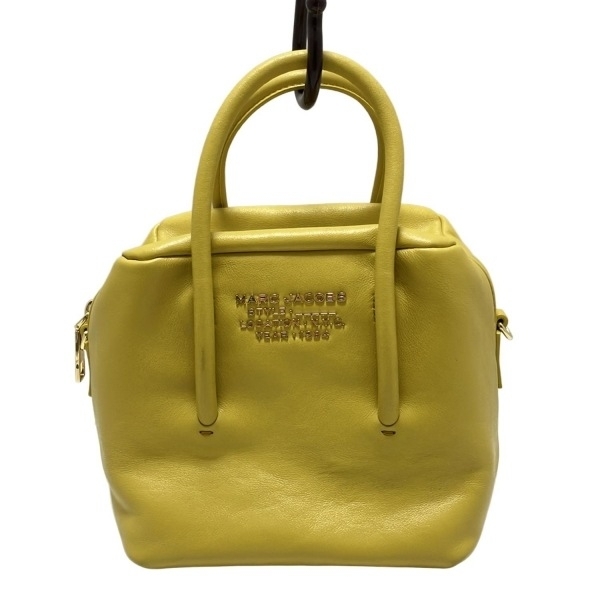 マークジェイコブス MARC JACOBS ハンドバッグ H753L01SP22 ザ デュエット ミニ サッチェル レザー ダークイエロー バッグ拍卖