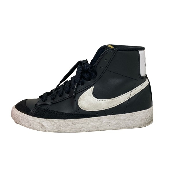 ナイキ NIKE スニーカー 22.5 DO1344-001 ブレーザー ミッド 77 ネクスト ネイチャー 黒×白 レディース 靴拍卖