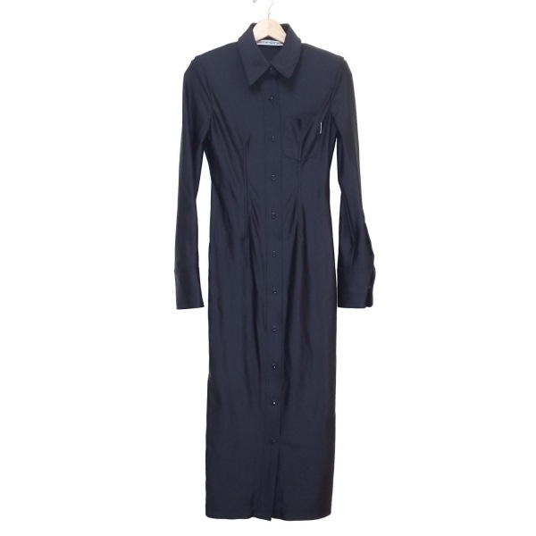 アレキサンダーワン ALEXANDER WANG サイズ2 S - 黒 レディース 長袖/マキシ丈/シャツワンピ 美品 ワンピース拍卖