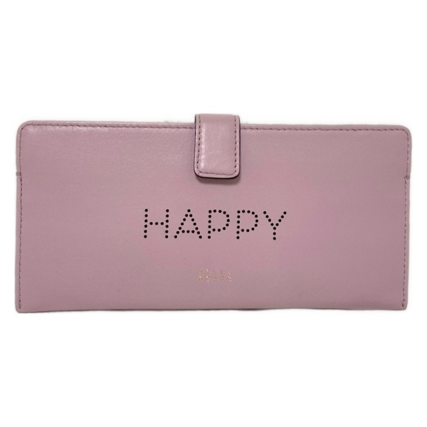 ペレボルサ PELLE BORSA 長財布 - レザー ライトピンク 財布拍卖