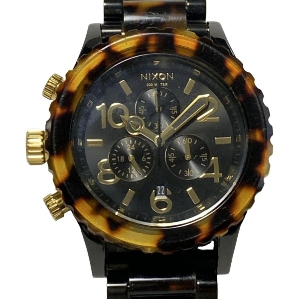 NIXON(ニクソン) 腕時計 - 42-20 メンズ 黒拍卖
