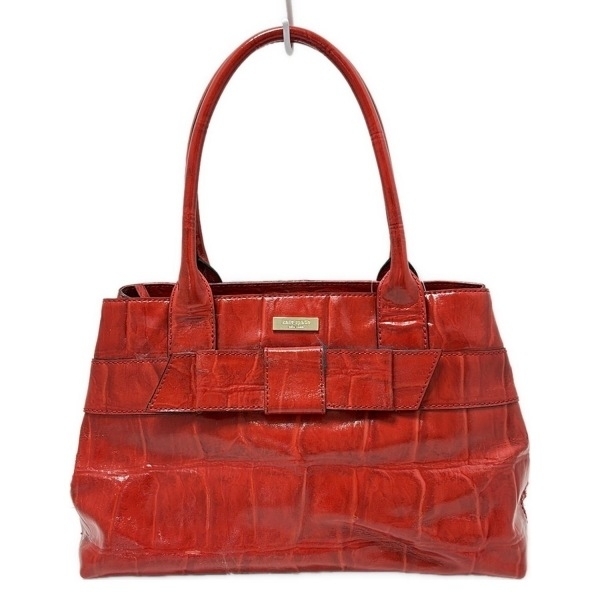 ケイトスペード Kate spade トートバッグ WKRU1628 - レザー レッド リボン/型押し加工 バッグ拍卖