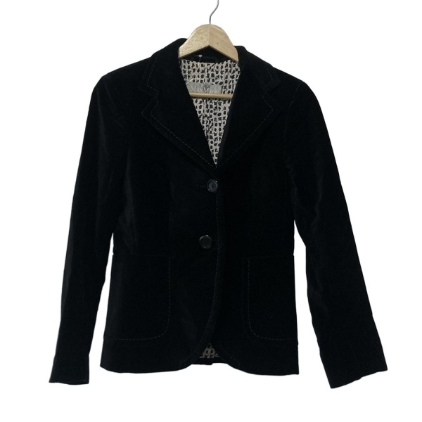 マックスマーラ Max Mara サイズ40 M - 黒 レディース 長袖/春/秋 ジャケット拍卖