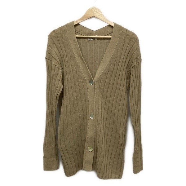 コンテ Conte カーディガン 8528-199-0003 - ベージュ レディース 長袖/ワイドリブ トップス拍卖