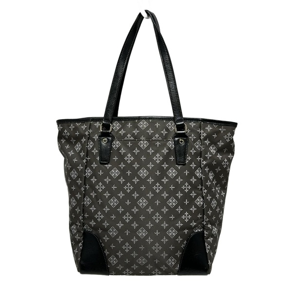 ラシット russet ショルダーバッグ - レザー ダークグレー×ライトグレー×黒 バッグ拍卖