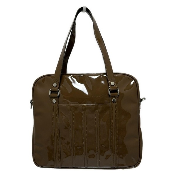 ジャックルコー JACQUES LE CORRE ハンドバッグ - レザー ブラウン バッグ拍卖