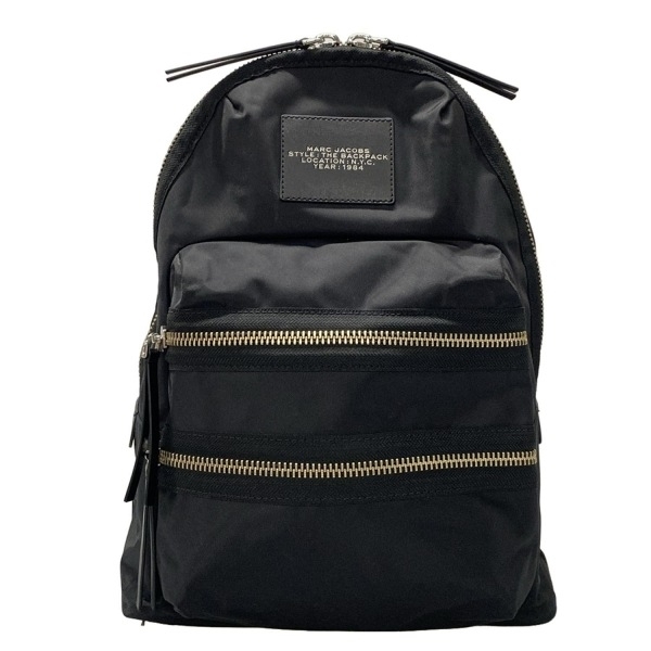 マークジェイコブス MARC JACOBS ワンショルダーバッグ/ボディバッグ 2F3HBP028H02 ザ バイカー ナイロン バックパック ラージ レザー 黒拍卖