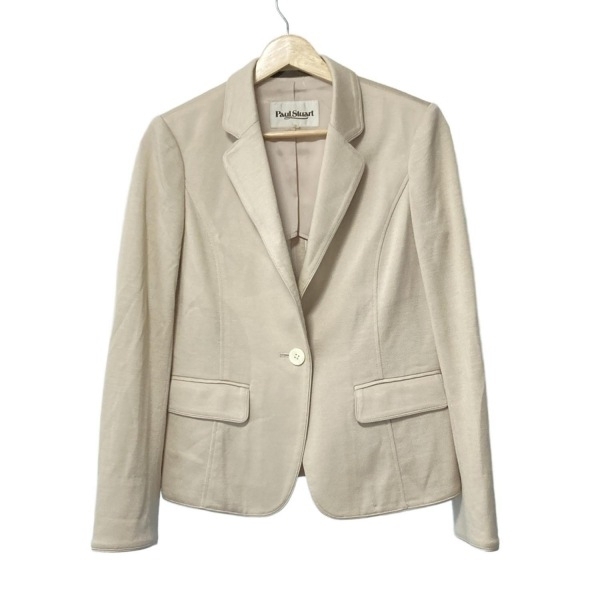 ポールスチュアート PaulStuart サイズ8 M - アイボリー レディース 長袖/オールシーズン 新品同様 ジャケット拍卖