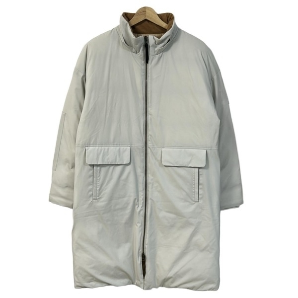 エーグル AIGLE ダウンコート サイズ40 M ZBF091J - ライトグレー レディース 長袖/冬/秋 コート拍卖